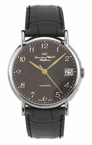 IWC Portofino Automatic Stainless Steel / Black - Breguet / Strap IW3513-21 (IW351321)